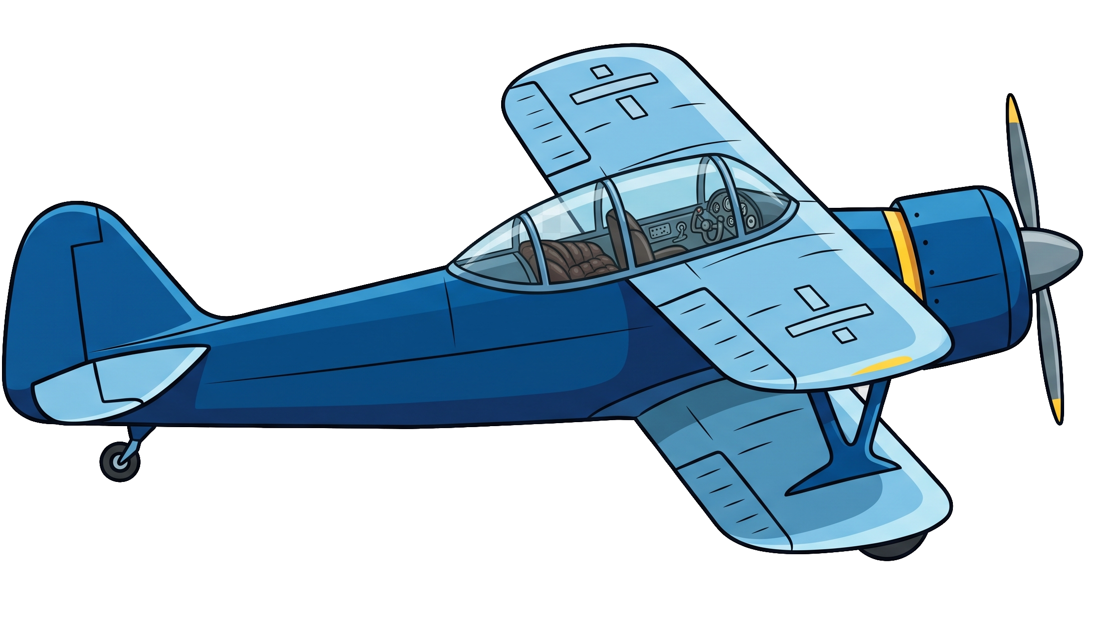 Blue Special Plane